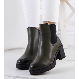 PA1 Cizme verzi cu toc de la Selima verde 1