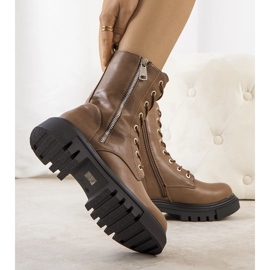 Cizme bej închis de la Enoksen 1