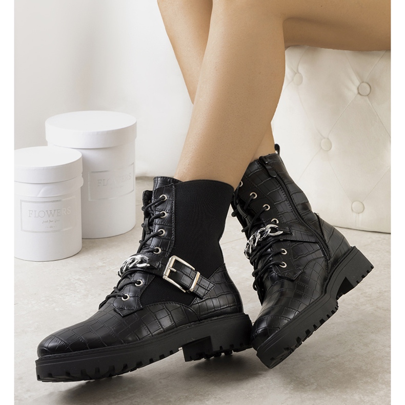 BM Black trappers de Magan negru 2 BM Black trappers de Magan negru 2