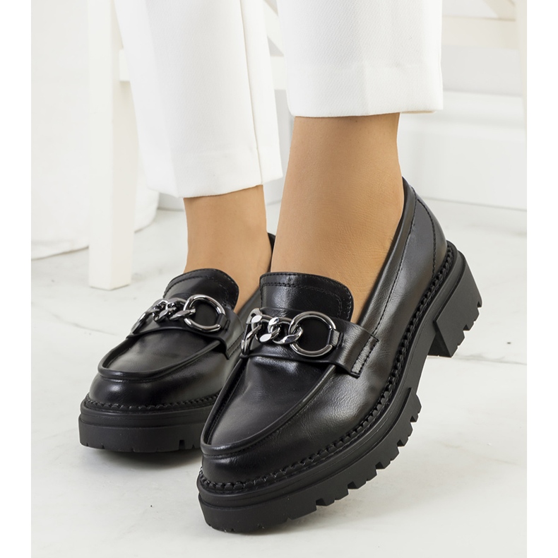 PA1 Pantofi negri cu șireturi de la Joanne negru 1