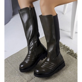 Cizme Calliope verzi verde 1