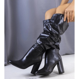 Cizme negre de la Barbi negru 1