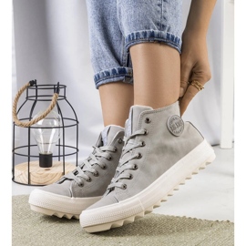 Tenisi izolați gri Big Star EE274114 1 Tenisi izolați gri Big Star EE274114 1