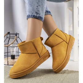 Big Star KK274289 Cizme de zăpadă pentru femei bej bej pentru femei 1