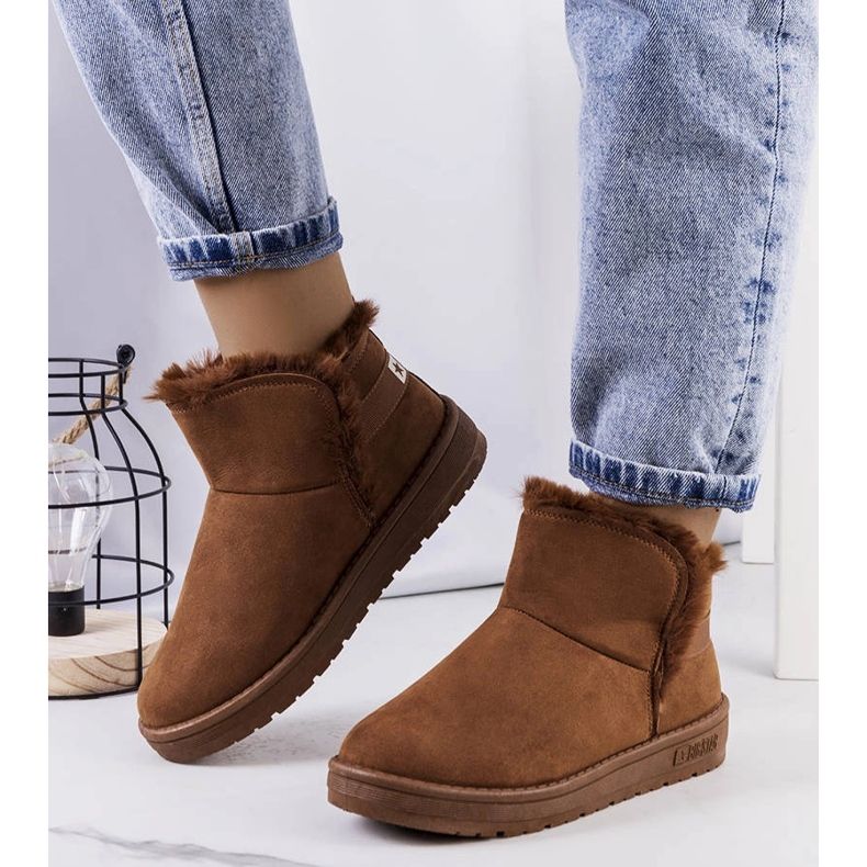 Big Star Cizme de zapada maro cu blana KK274620-802 1 Big Star Cizme de zapada maro cu blana KK274620-802 1