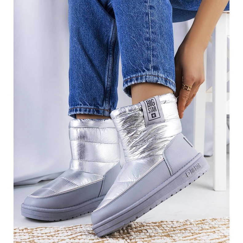 Big Star Cizme argintii pentru zapada II274118 1