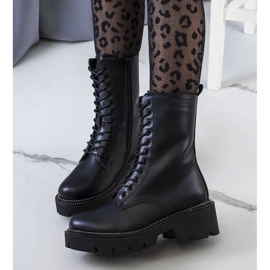 Cizme negre Big Star II 274116 negru 1 Cizme negre Big Star II 274116 negru 1