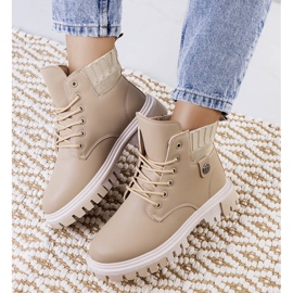 PA1 Cizme de dama bej de la Odell 2