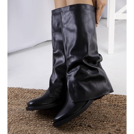 PA1 Cizme negre Moerna negru 1 PA1 Cizme negre Moerna negru 1