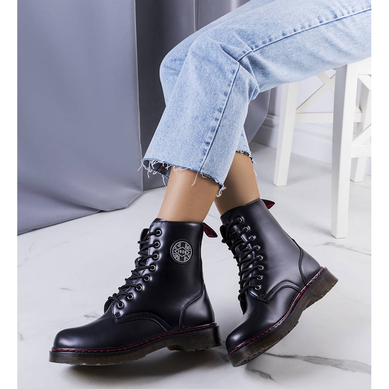 Cizme izolate negre LCJ-22-31-1437LA Lee Cooper negru 1