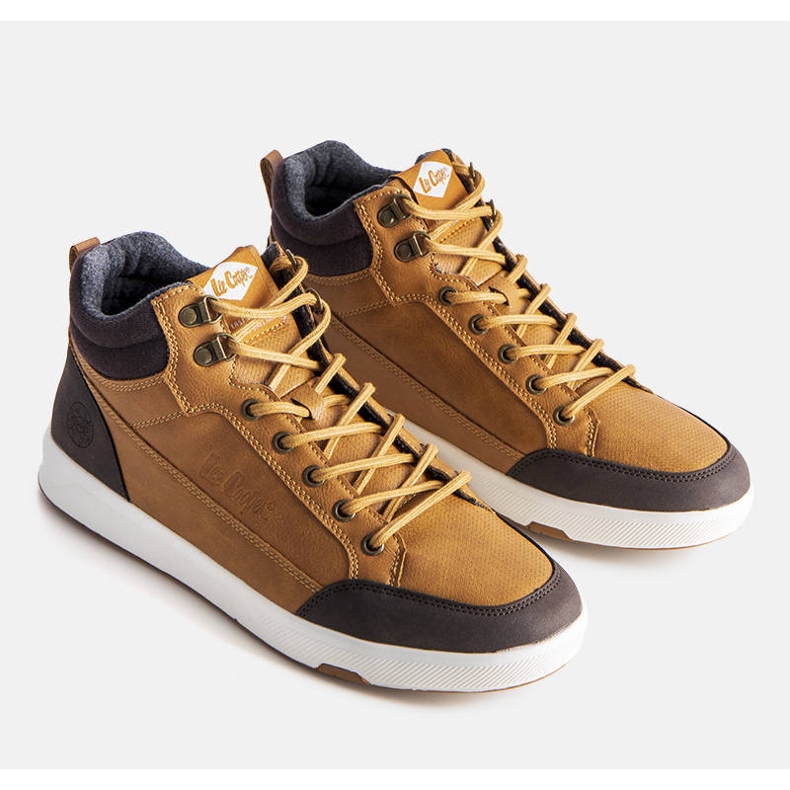 Lee Cooper Tenisi maro izolați LCJ-22-31-1455M 1 Lee Cooper Tenisi maro izolați LCJ-22-31-1455M 1