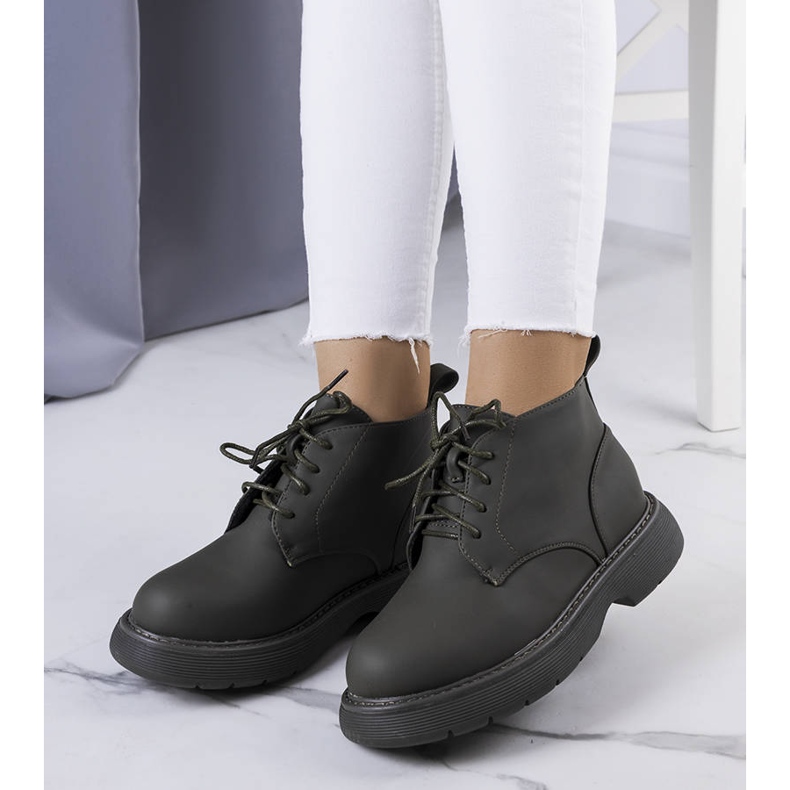 Cizme izolate verde Savino 1