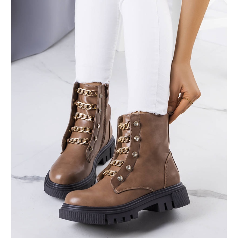 Cizme izolate maro Perno 1