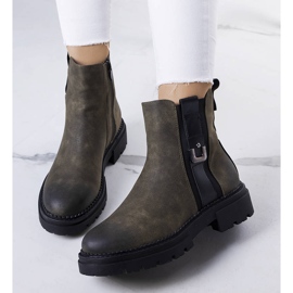 BM Cizme izolate verzi de la Xiomara verde 1