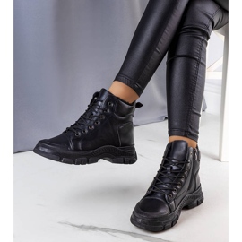 PA1 Cizme izolate negre de la Dinto negru 1 PA1 Cizme izolate negre de la Dinto negru 1