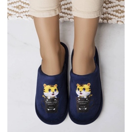 Papuci Catcup bleumarin albastru 1