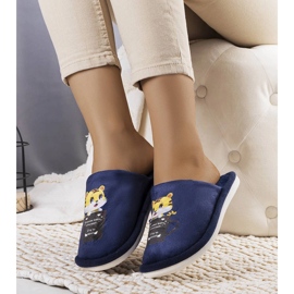 Papuci Catcup bleumarin albastru 2