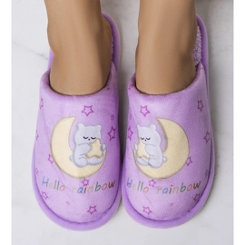 Rainbow moon papuci moi violet 1