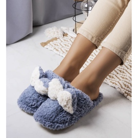 PA1 Papuci moale Rabit albastru 1