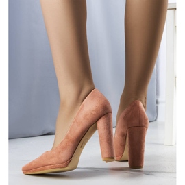 BM Pompele cu toc înalt ai Emmei roz 1