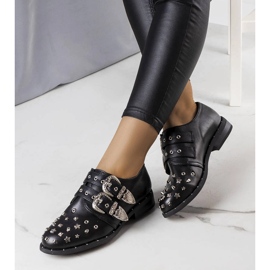 Pantofi Boisi negri cu crampoane negru 1