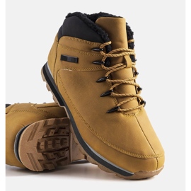 Cizme izolate Jemma camel negru 2