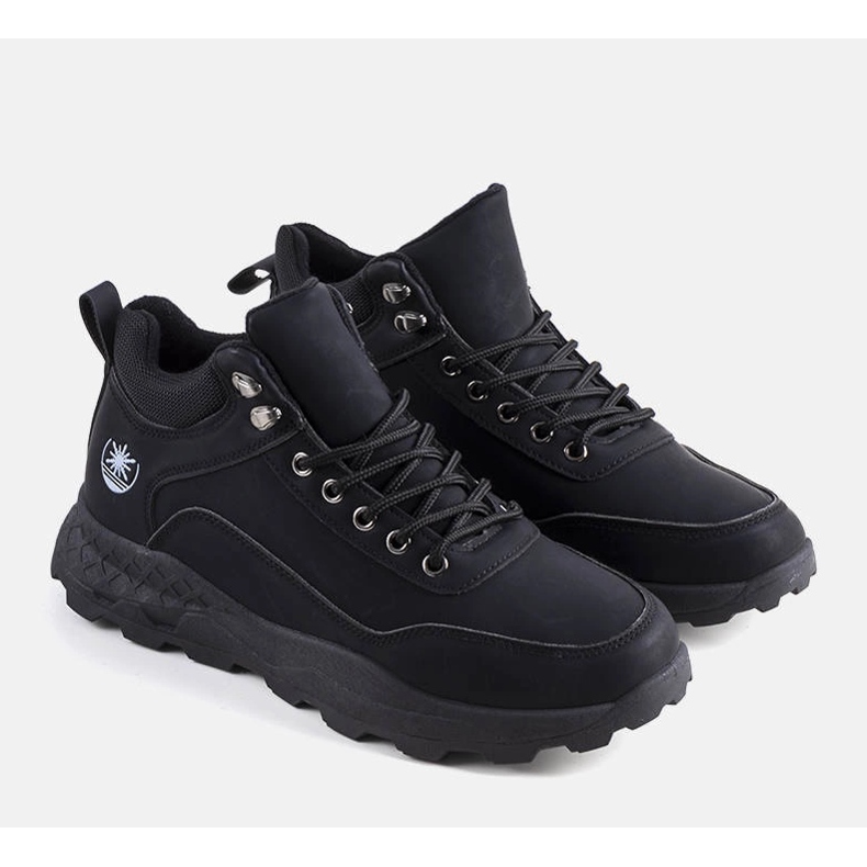 Cizme izolate negre de la Aidan negru 1