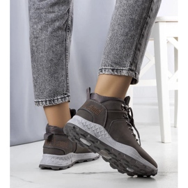 Cizme izolante gri de dama de la Adleri 1