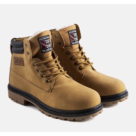 BM Cizme izolate maro pentru bărbați de la Snell 1 BM Cizme izolate maro pentru bărbați de la Snell 1