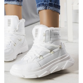 Big Star II274463 cizme de zapada albe 1