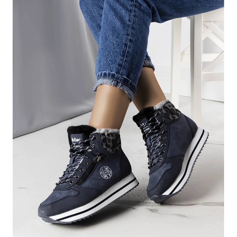Cizme bleumarin LCJ-22-31-1450L Lee Cooper albastru 1