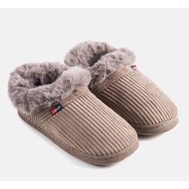 Papuci înalți maro Ruest bărbați 1 Papuci înalți maro Ruest bărbați 1