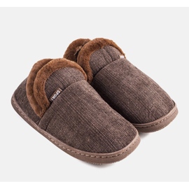 Papuci înalți Voltar maro pentru bărbați 1