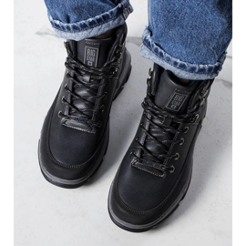 Cizme negre Big Star KK274222 negru 1