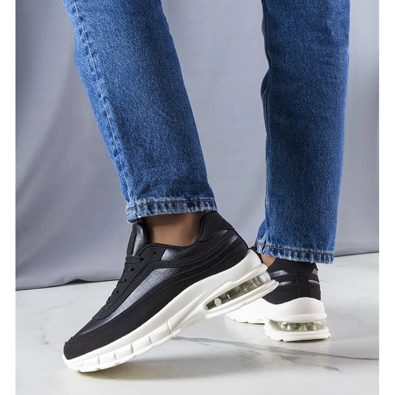 Adidasi Courtne negri negru 1