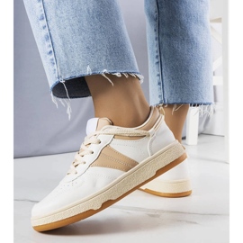 Adidași de damă bej de la Marcella 1