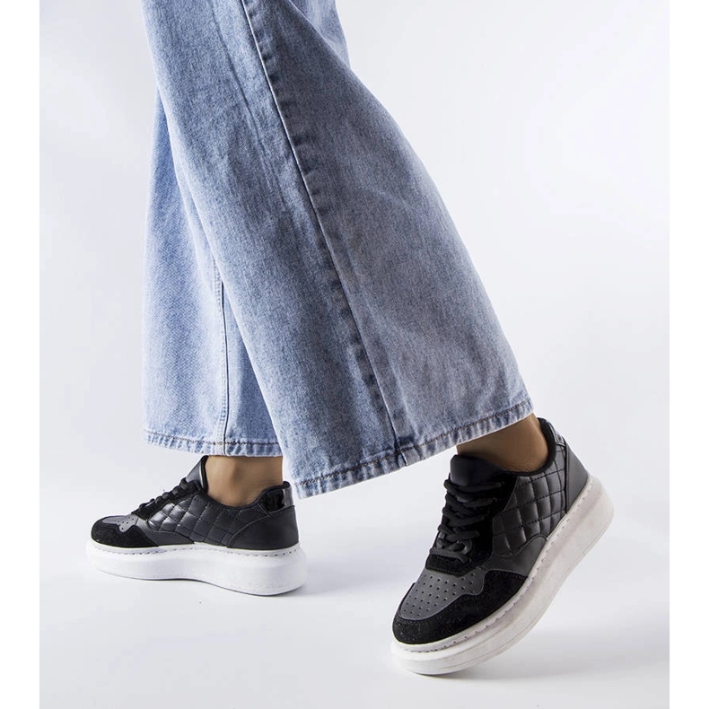 Tenisi negri de damă de la Latoya negru 1