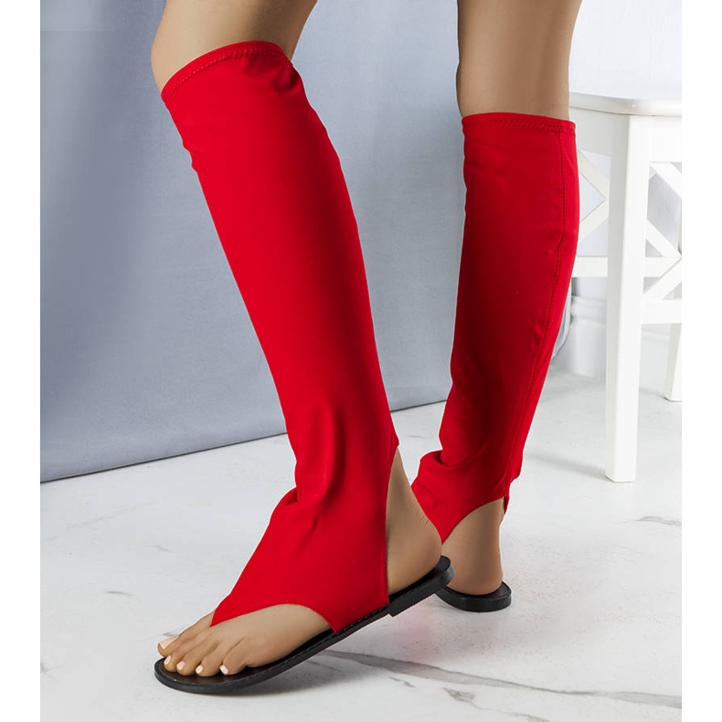 Șlapi roșii de la Irma roșu 1