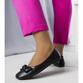 Balerini negre cu fundita de la Tabitha negru 1