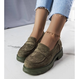 Mocasini verzi verde 1