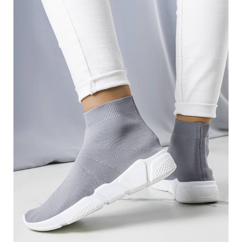 Tenisi înalți gri de la William 1