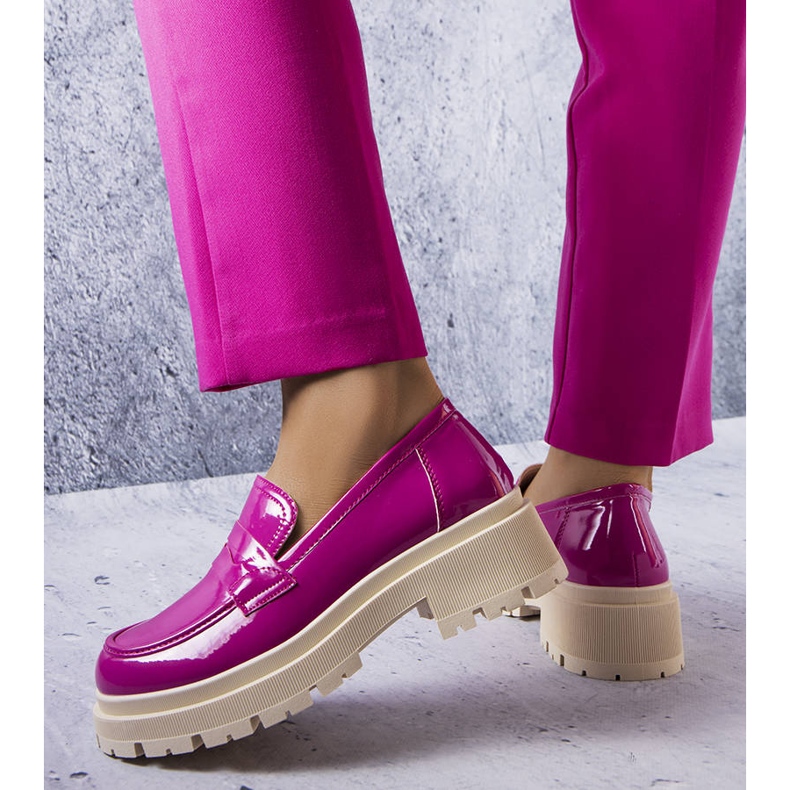 Pantofi roz din piele lacuita de la Phaneuf 1 Pantofi roz din piele lacuita de la Phaneuf 1