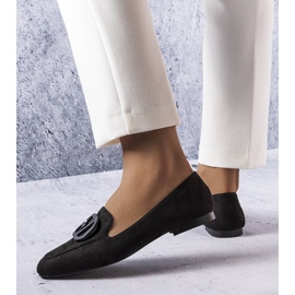 Balerini negri cu vârful pătrat de la Carrière negru 1