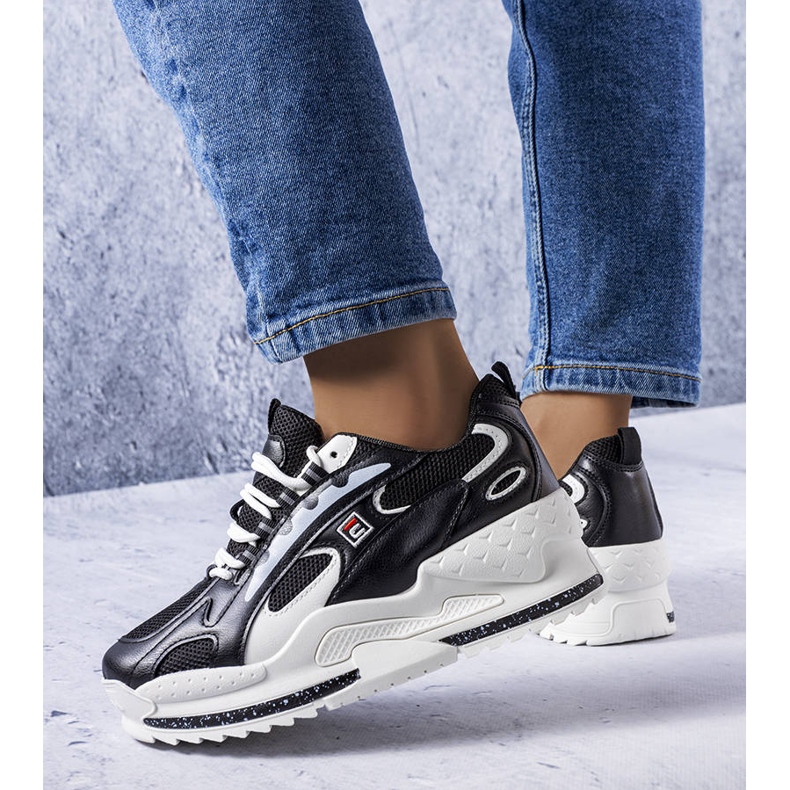 Tenisi negri cu pană de la Germain negru 1