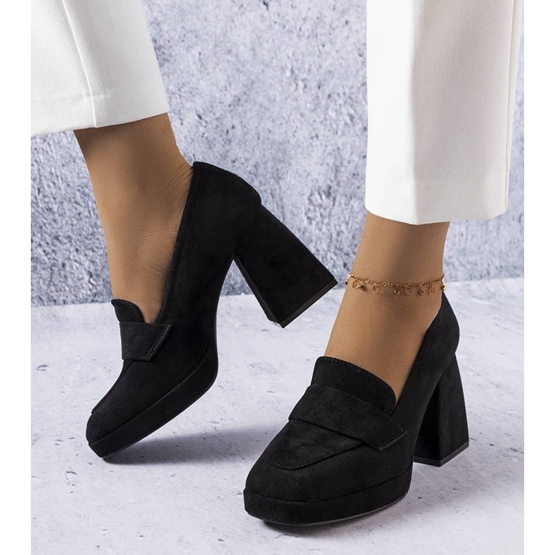 Vinceza Tocuri înalte negre de la Vincez negru 1