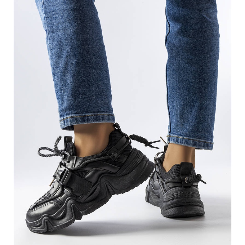 BM Tenisi negri glamorosi de la Desforges negru 1