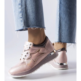 Adidași strălucitori roz Angelier 1