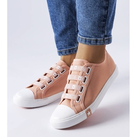 Tenisi slip-on roz de la Big Star HH274096 1