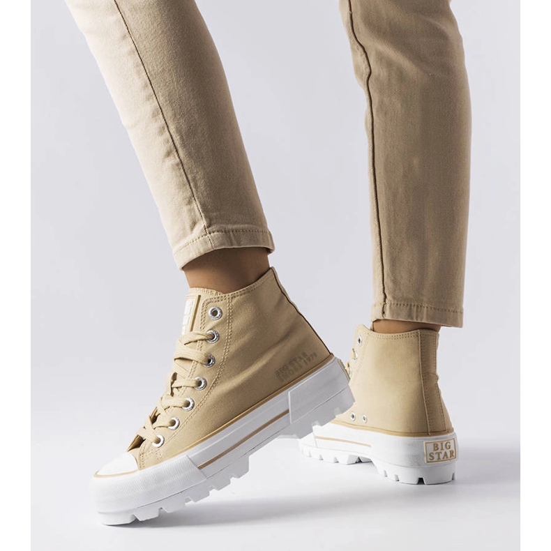 Adidași bej de la Big Star LL274160 1