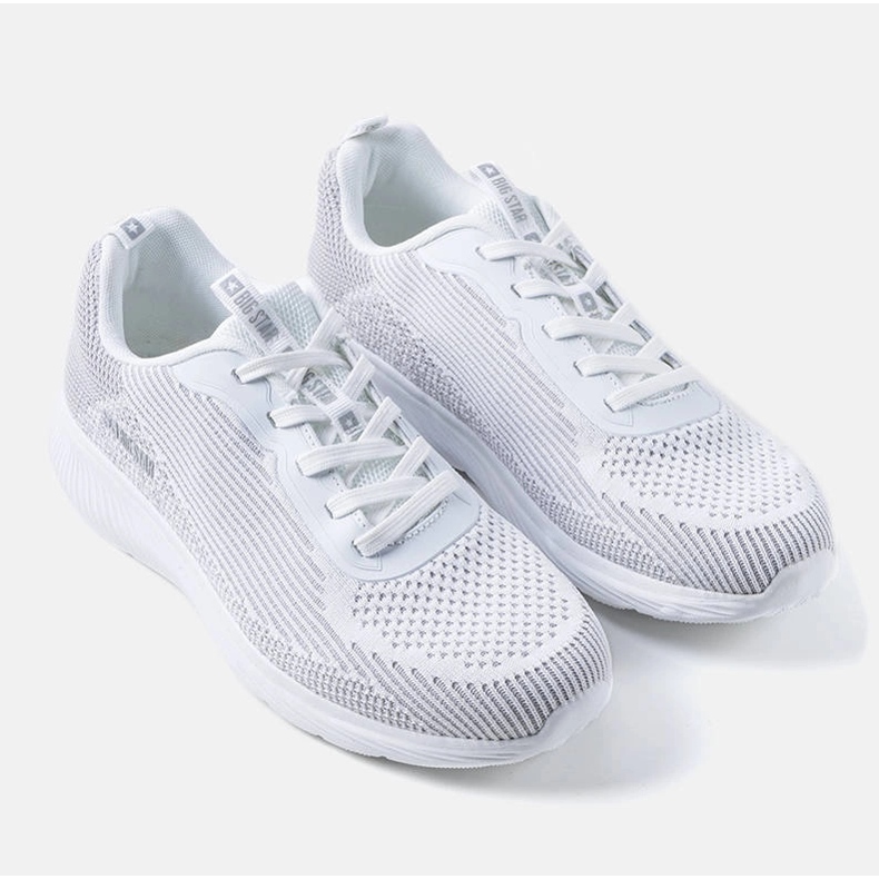 Adidasi bărbați Big Star alb și gri JJ174286 1